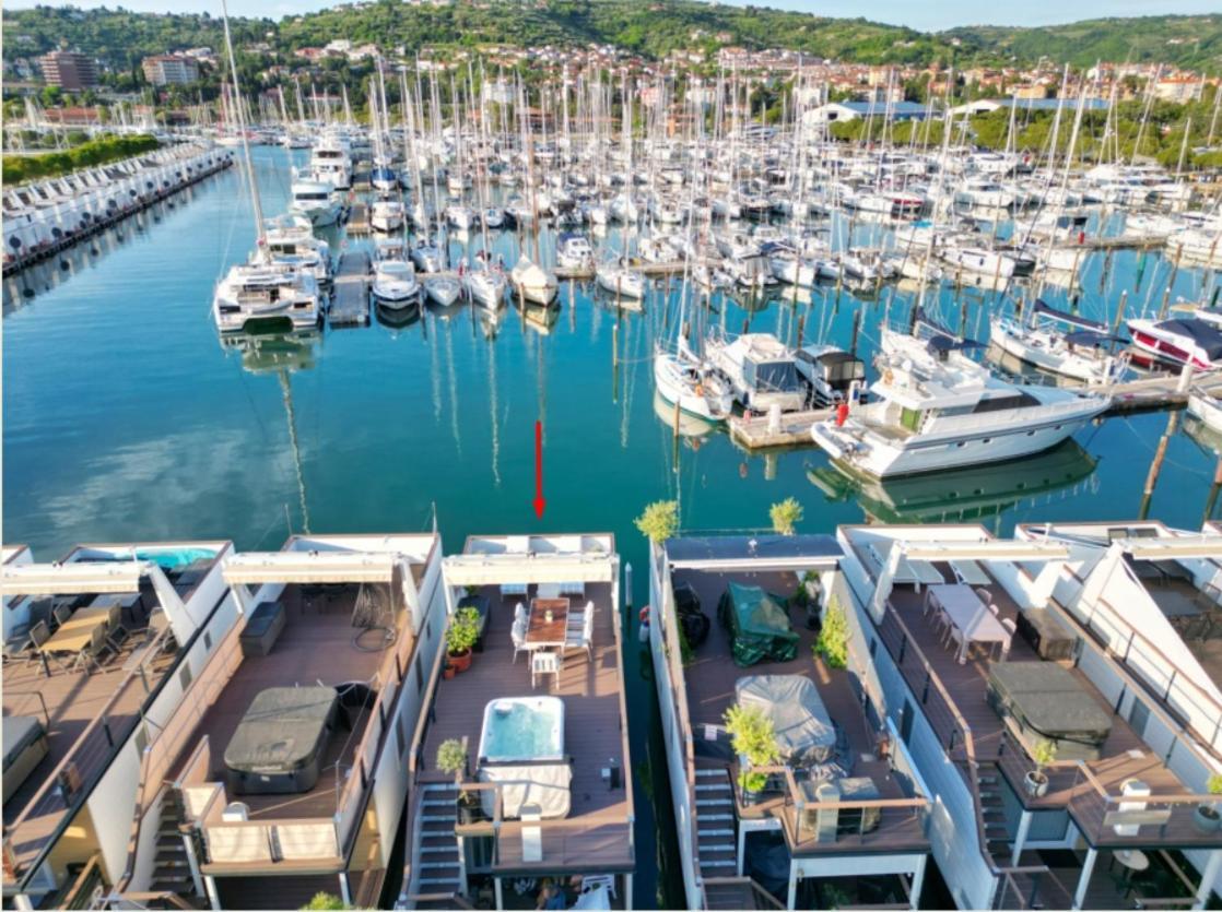 Villa Floating Sea House Miramare Portoroz Exterior foto
